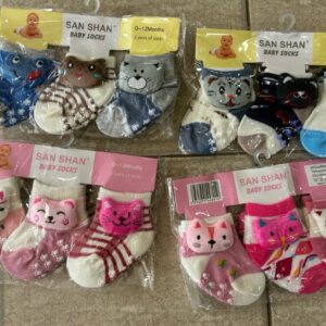 PAR DE MEDIA ANTIDESLIZANTE BEBE cod8297