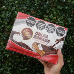 OBLEA BAÑADA CAJA 20 UNIDADES cod8331
