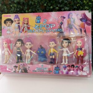 SET 7 MUÑECOS GUERRERAS KPOP cod8255