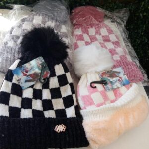 GORRO CUADRITOS DAMA cod8426