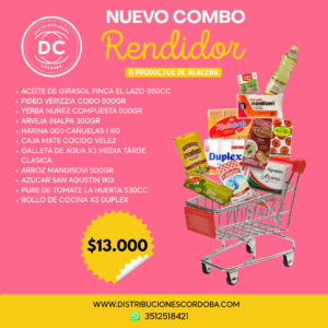 COMBO RENDIDOR 11 PRODUCTOS cod9067