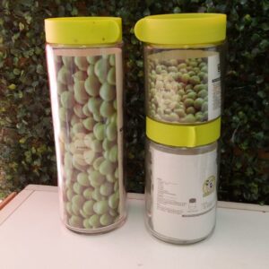 SET 3 LATAS DE VIDRIO cod