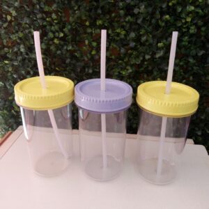 VASO ACRILICO LIRIO cod9071