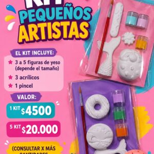 KIT PEQUEÑO ARTISTA YESO cod9177