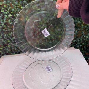 PLATO PLAYO LIRIO VIDRIOcod9220