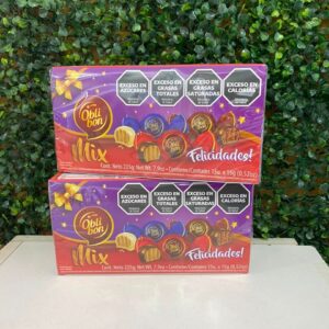 CAJA MIX DE BOMBONES OBLITA 15 UNIDADES cod