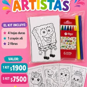 KIT PEQUEÑO ARTISTA CRAYON cod