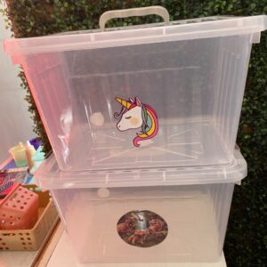 ORGANIZADOR TRANSPARENTE GRANDE 38X28X24 cod9188