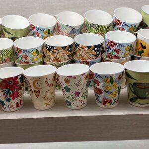 10 UNIDADES TAZA CONICA cod9249