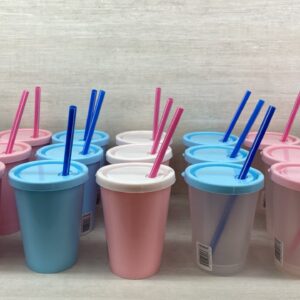 10 UNIDADES VASO TAPA PLANA cod9254