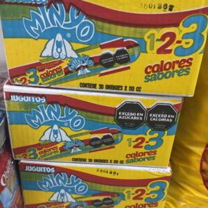 CAJA DE JUGO PARA CONGELAR MINYO x30uni cod9287